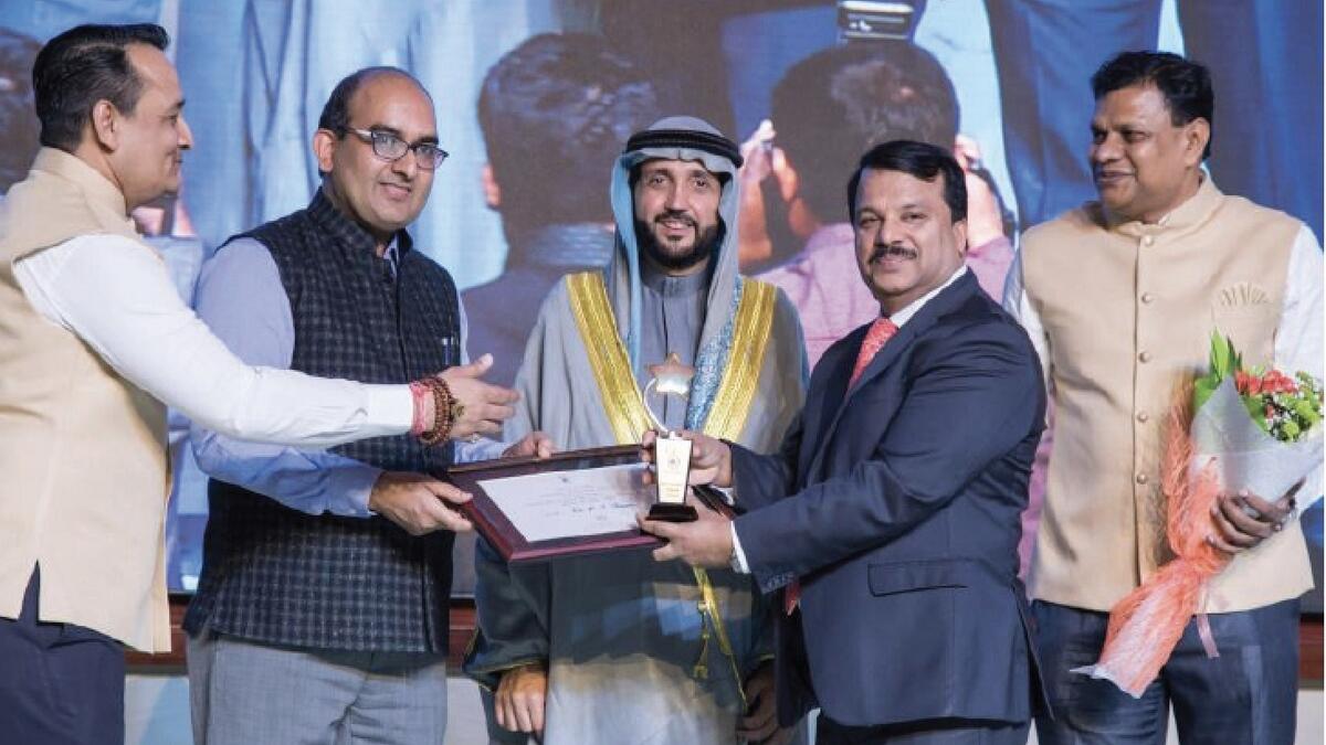 Dr. Hussain awarded with most iconic NRI