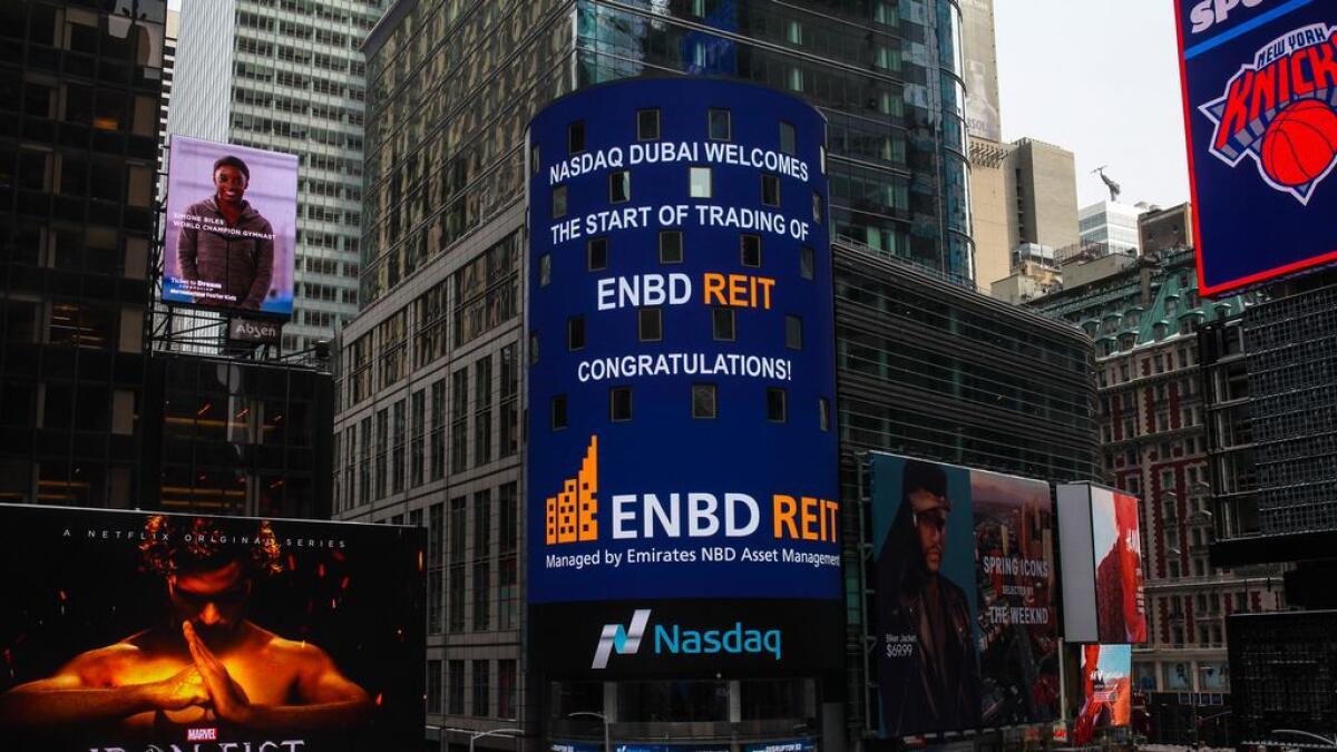 Trading begins in ENBD Reit shares following $105 million IPO