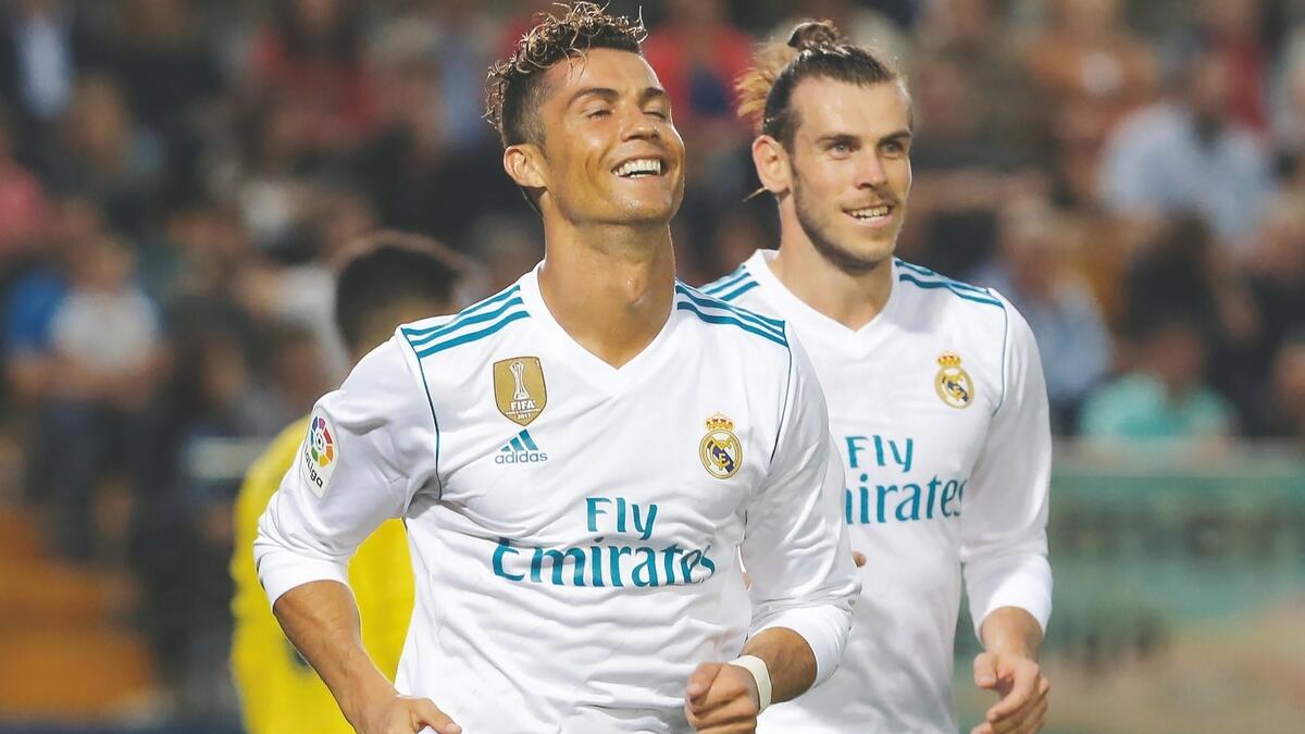 Ronaldo and Bale score in Real draw