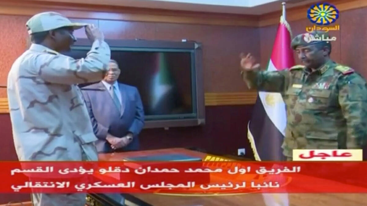 UAE, Saudi back Sudans army council