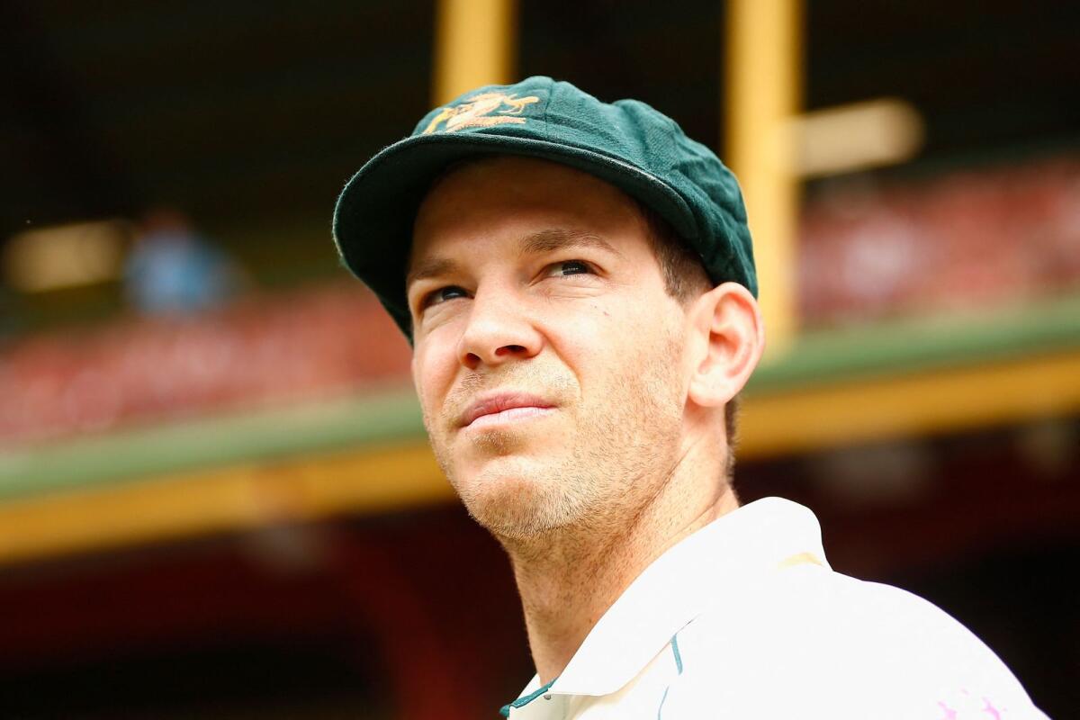 Former Australian wicketkeeper and captain Tim Paine. — AFP