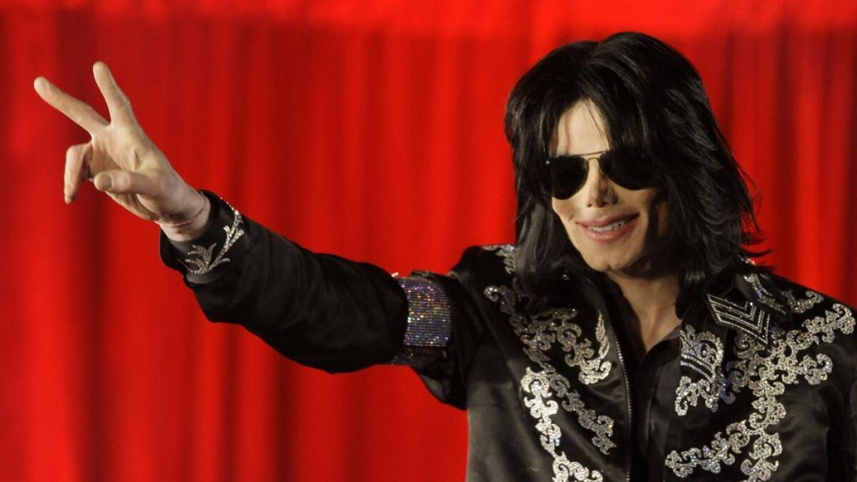 US singer Michael Jackson 