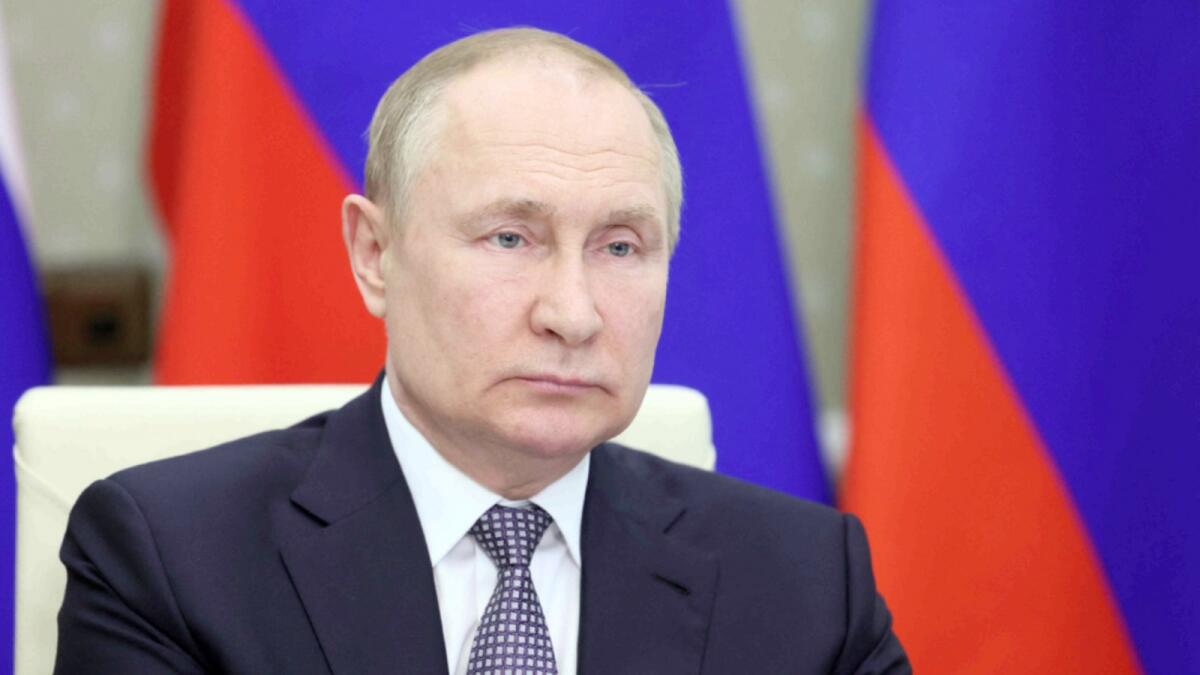 Russian President Vladimir Putin. — AFP