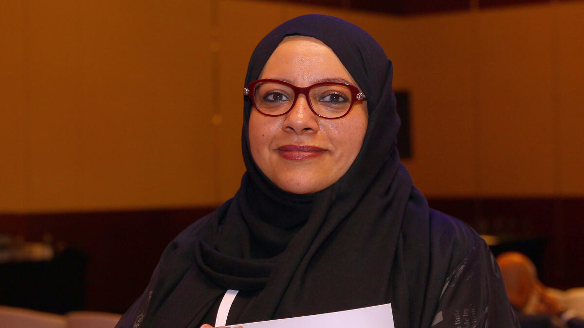 Somayya Jabarti, Editor-in-Chief, Saudi Gazette, KSA during the  WAN-IFRA in Dubai on Wednesday 24, February 2016. Photo by Juidin Bernarrd
