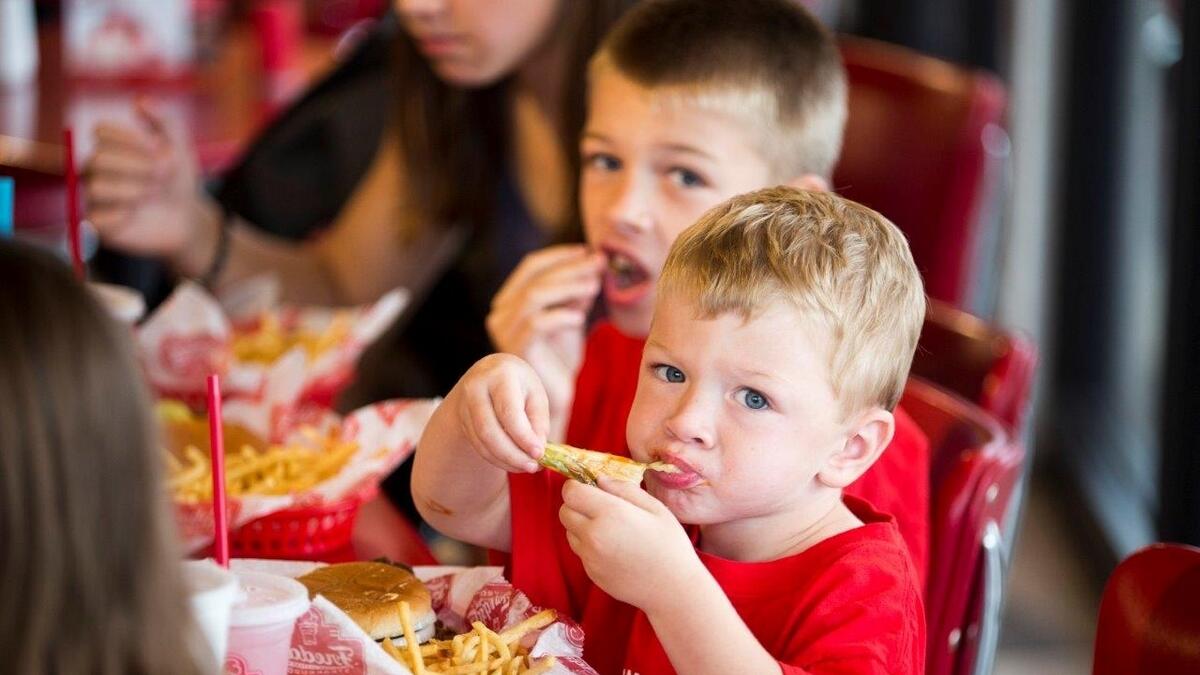 Kids eat freeIn honor of National Day, kids eat for free at Freddy’s Frozen Custard &amp; Steakburgers at Dubai Mall and Mall of the Emirates until Decemeber 3. When you order your favorite Freddy’s combo, your kids get a meal on the house. We wish we could get free food too, but oh well.