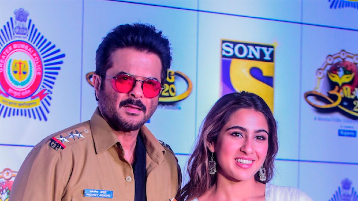 Sara Ali Khan roped in Anil Kapoor for a few clicks