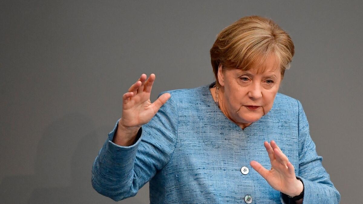 Merkel warns Trump of starting real war