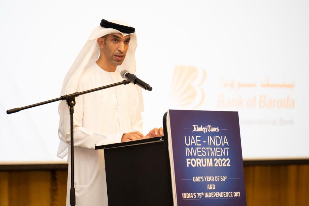 Dr Thani Bin Ahmed Al Zeyoudi, Minister of State for Foreign Trade, Ministry of Economy, UAE