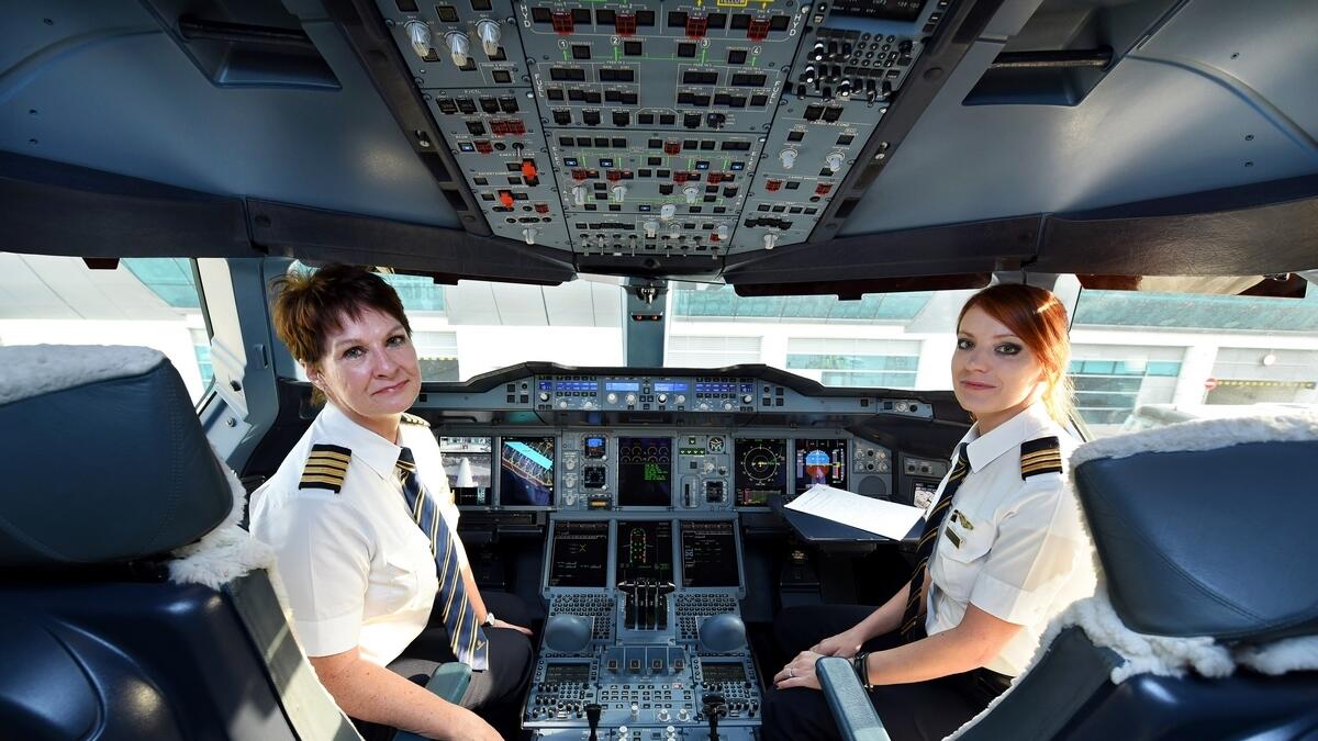 Video: All-women Emirates crew flies A380 from Dubai-US