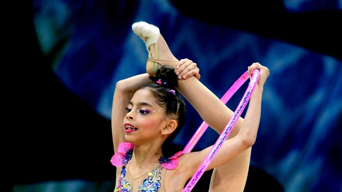  Lamia Tariq Malallah, 8 years old, Emirati girls, sport empowers 