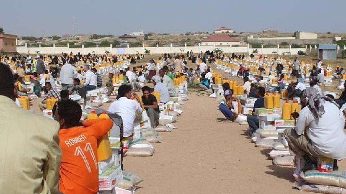 Dar Al Ber supports 900 Yemeni families in Somalia