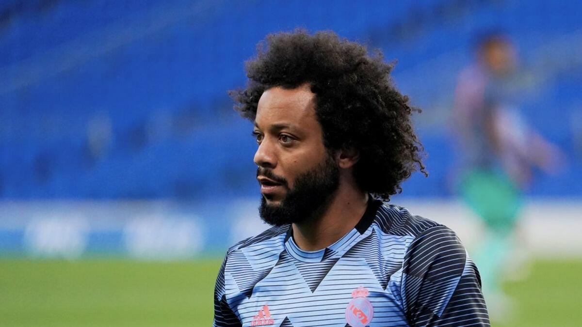 Real Madrid's Marcelo sustained a thigh injury. - Reuters file