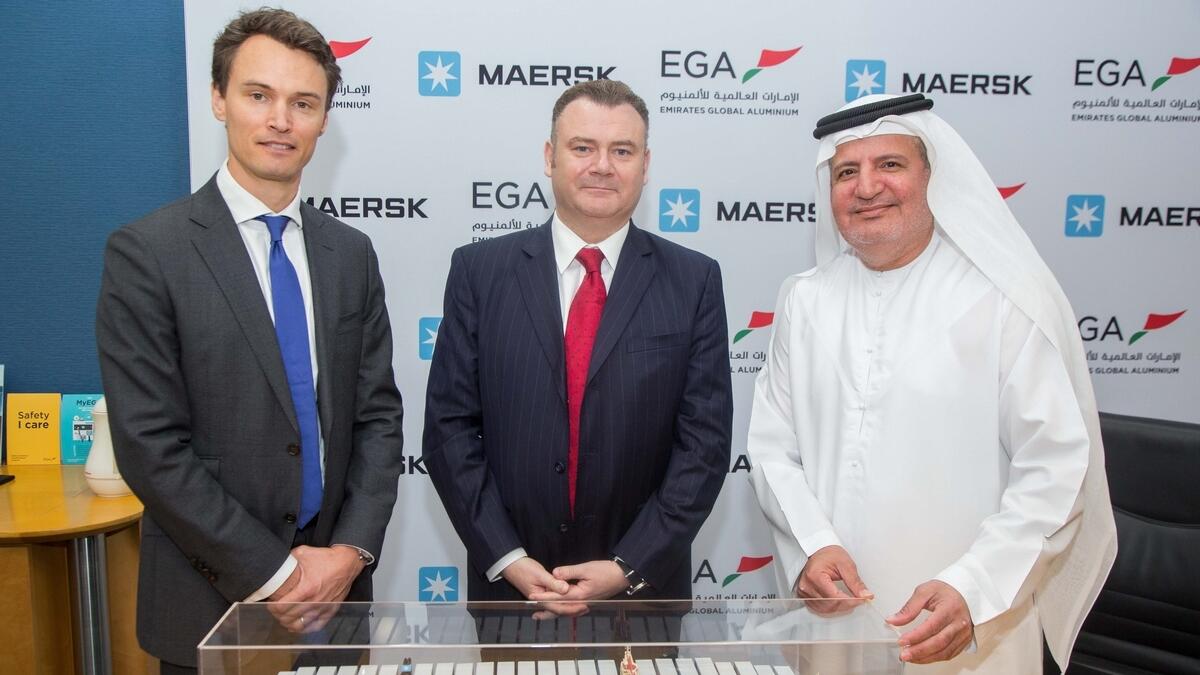 EGA signs agreement with Maersk