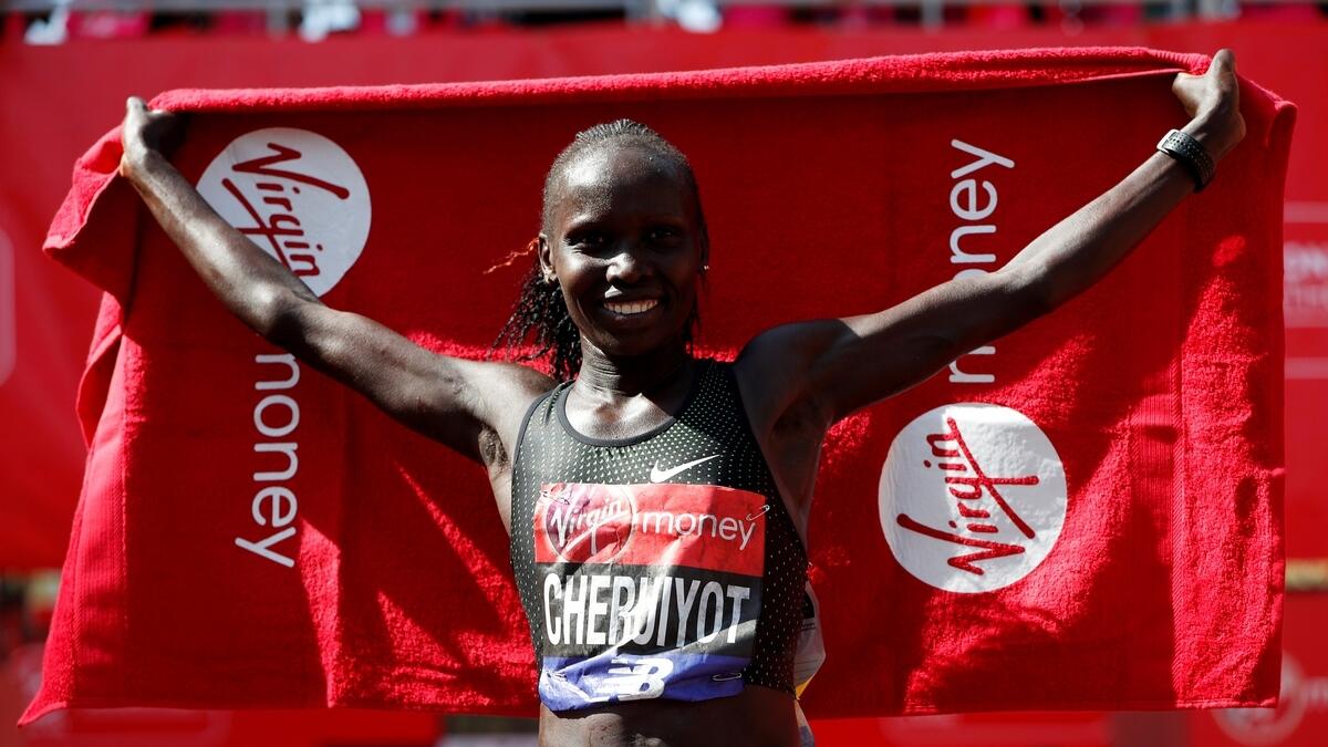 Defending champion Cheruiyot leads elite womens lineup at London Marathon