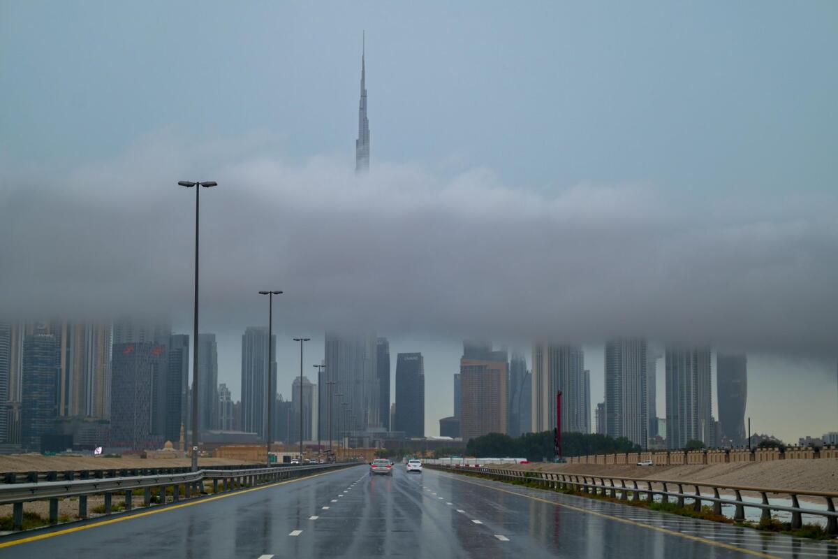 View of Burj Khaifa from Al Asayel Street. KT Photo: Rahul Gujjar