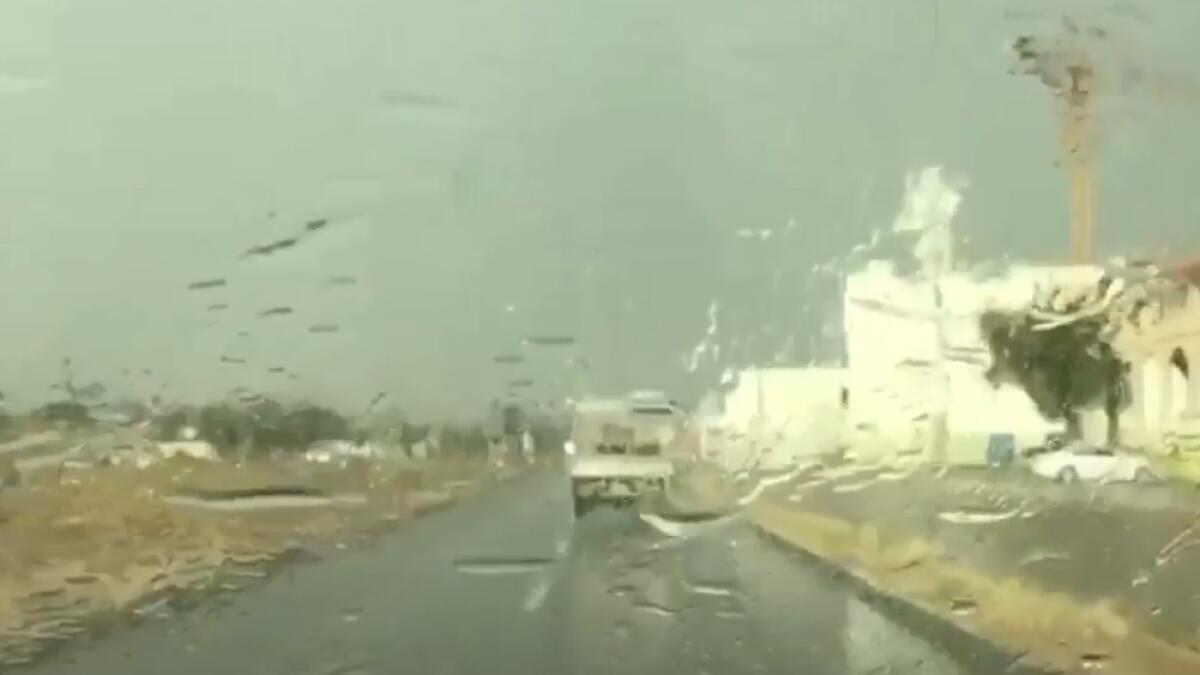 Video: Rain brings respite in parts of UAE