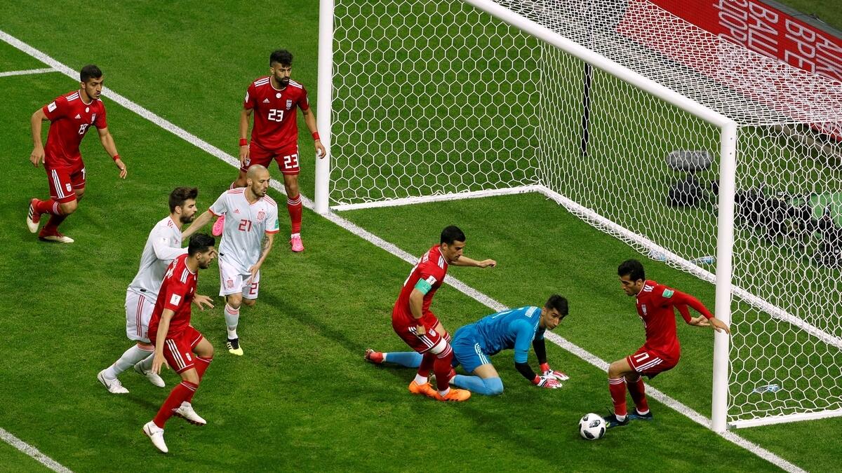 Spain beat Iran 1-0 with Costas third goal of World Cup