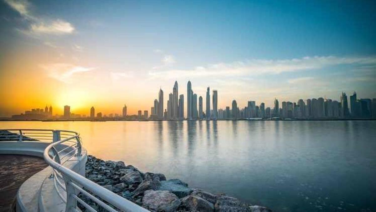 uae, weather, national center of meteorology, sunny, partly, cloudy, tuesday