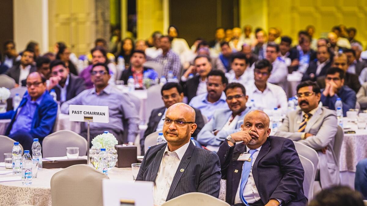 Guests during a seminar on fintech and blockchain hosted by ICAI – Dubai Chapter on Saturday.