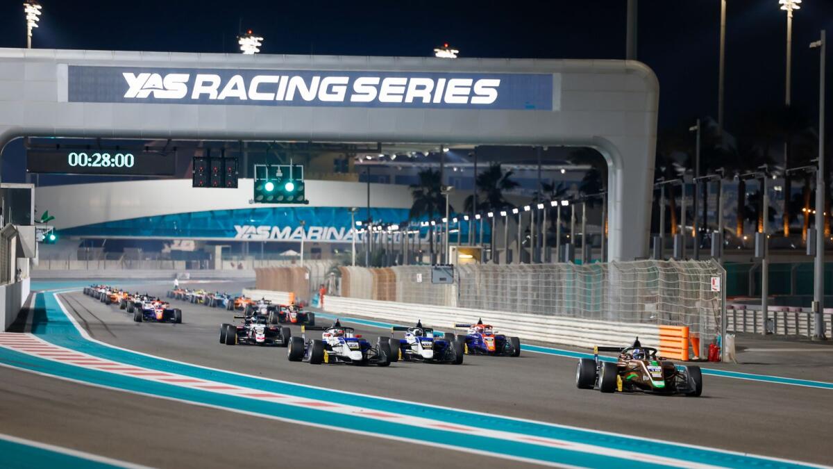 Yas Racing Series, Round 4, Formula Regional Middle East. - Supplied photo