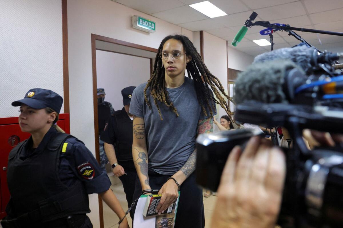FILE. US basketball player Brittney Griner. Photo: Reuters