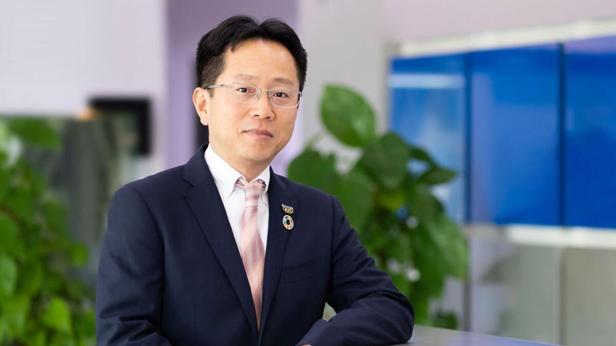 Hiroyuki Shibutani, managing director of Panasonic Marketing Middle East and Africa
