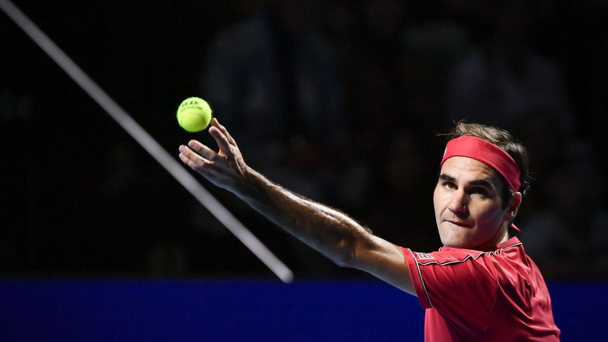 Swiss legend Roger Federer. (AFP file)