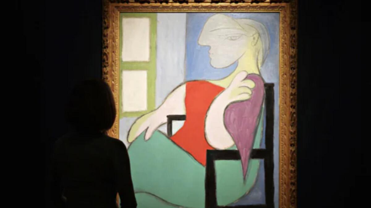 Picasso's 'Woman sitting by a window (Marie-Therese)' was completed in 1932.