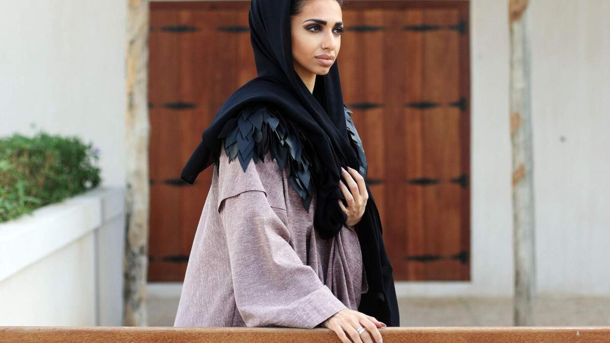 Sara Al Madani - fashion designer founder of Rouge Couture fashion – Photo by M.Sajjad