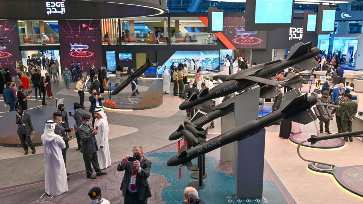 Over 160 advanced aircraft on display as biggest-ever fair opens, Dubai Airshow 2021 began at Al Maktoum International Airport, Dubai World Central, on Sunday with more than 1,200 exhibitors taking part in the five-day show - Photo: M. Sajjad