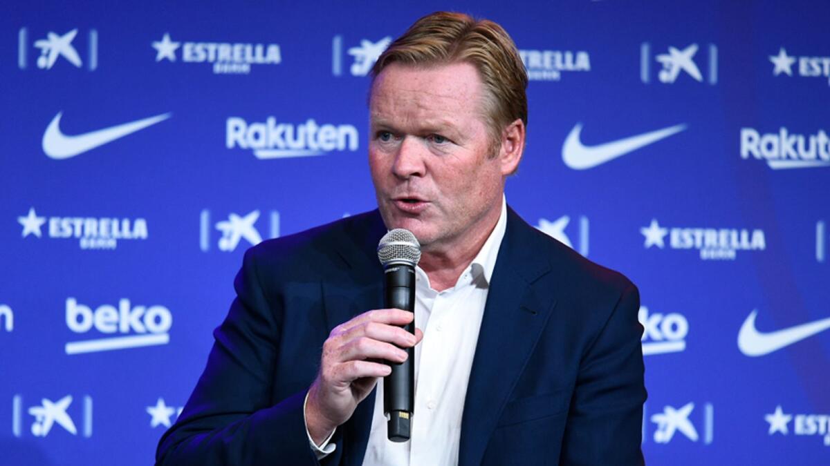 Barca coach Ronald Koeman (pictured) said he disagreed with former coach Quique Setein's view that Messi was a difficult player to handle. — AFP
