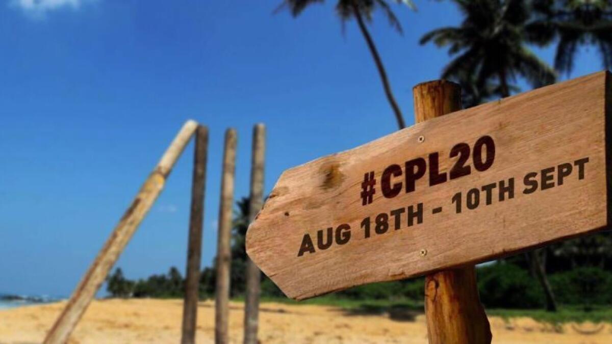 The six-team CPL will be played in empty stadiums and in a bio-secure environment. (CPL Twitter)