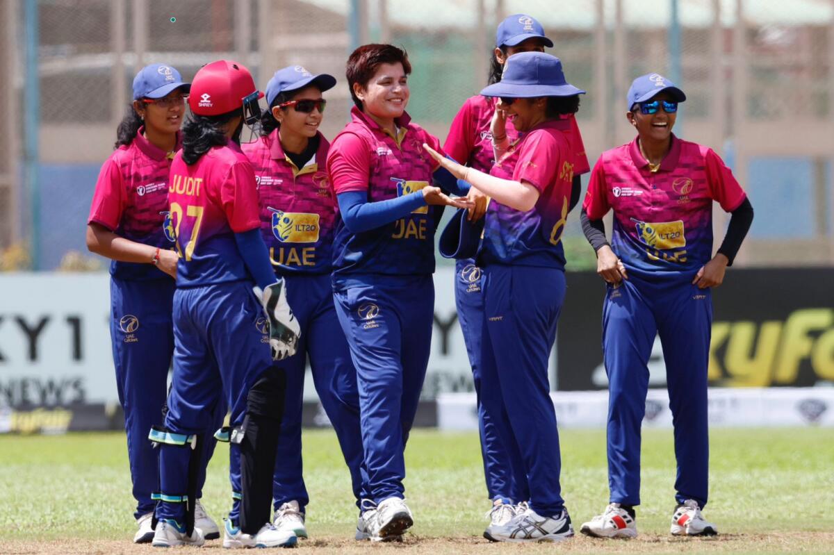 The UAE women's team is making an attempt to qualify for the ICC T20 World Cup in 2024. — Supplied photo