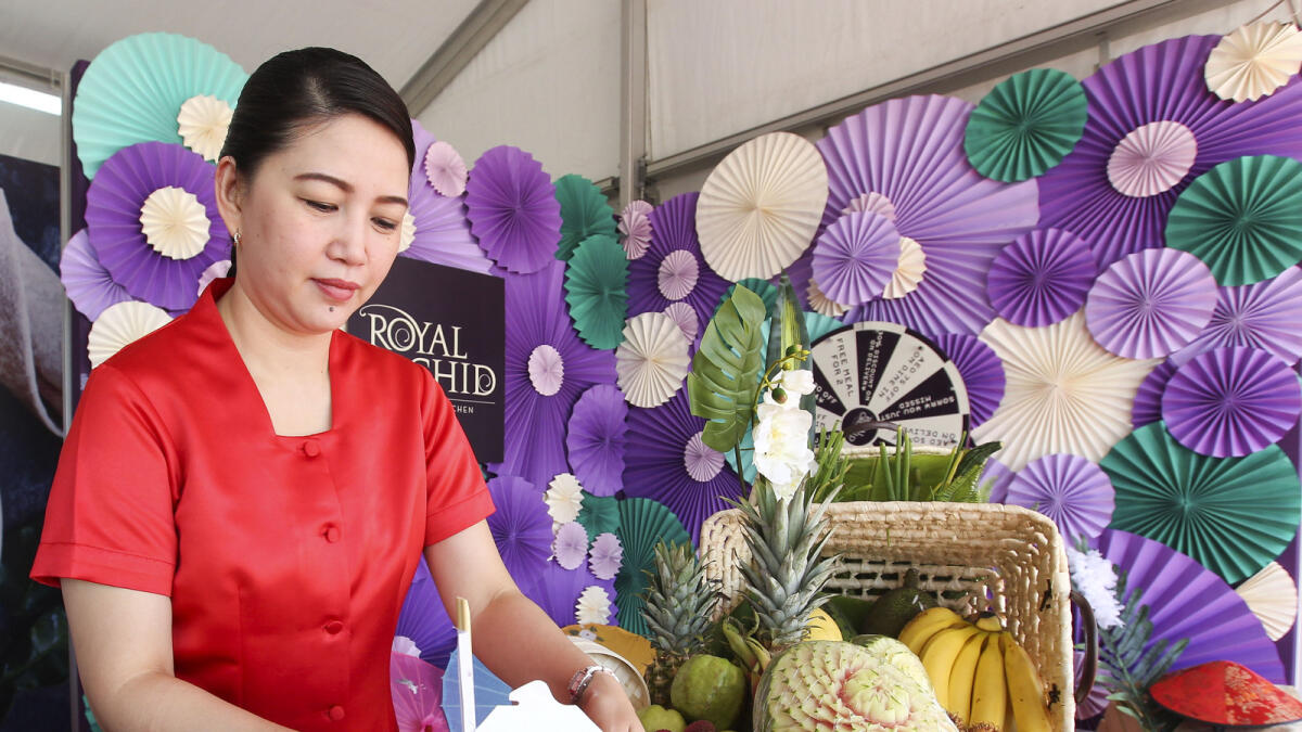 INTRICATE THAI TASTE ...  “Different ingredients creating a harmonious taste is what defines Thai cuisine,” says Melanie Rosas from Royal Orchid Dubai. “In each dish you will taste something that is sour, sweet, spicy, bitter and salty. Never simple, always complex and definitely filling.”
