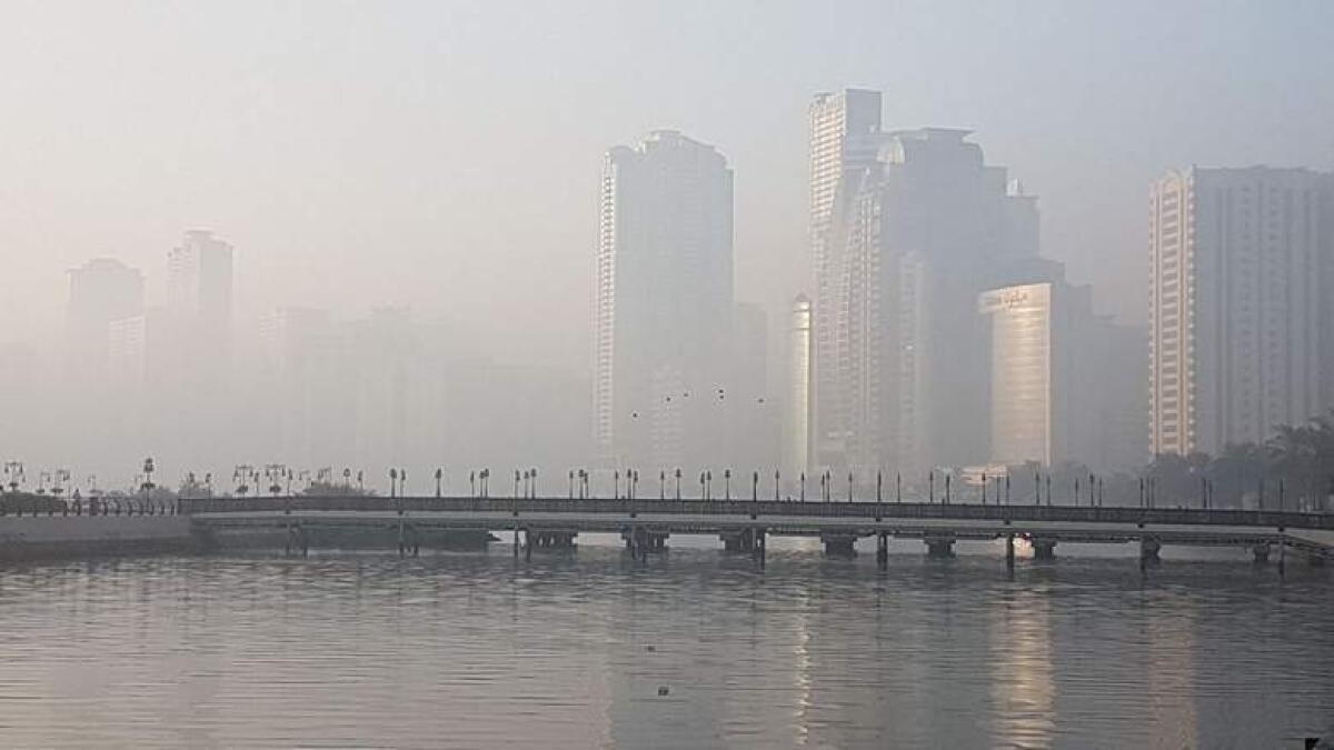 Weather report: It’s going to be a foggy, humid weekend in UAE