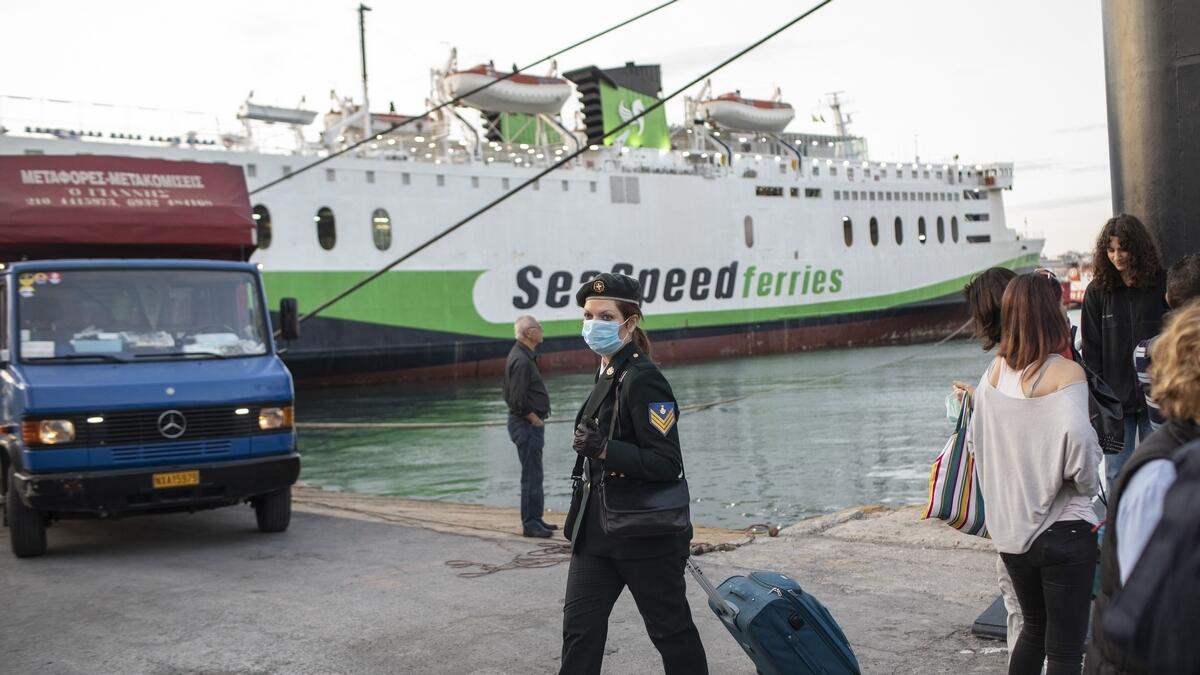 Travel to Greek islands had been generally off-limits since a lockdown was imposed in late March to halt the spread of the coronavirus.