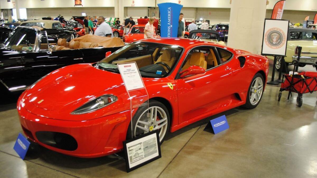 Ferrari F430 once owned by Trump sells for $270K