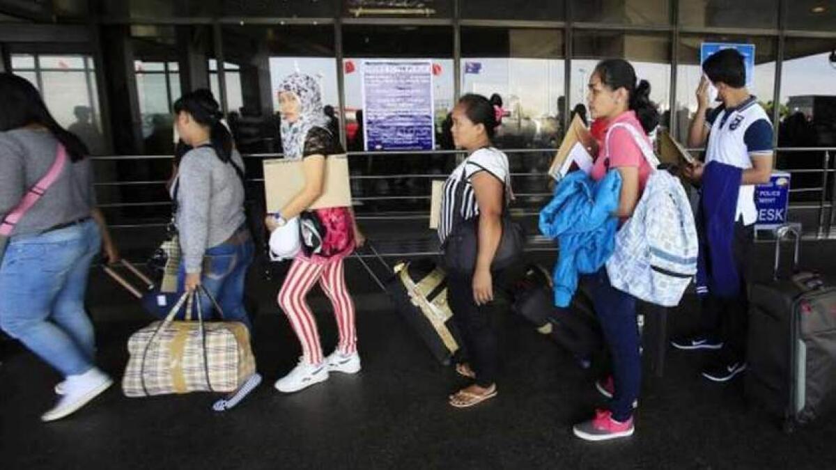43,000 Filipino expats barred from leaving country