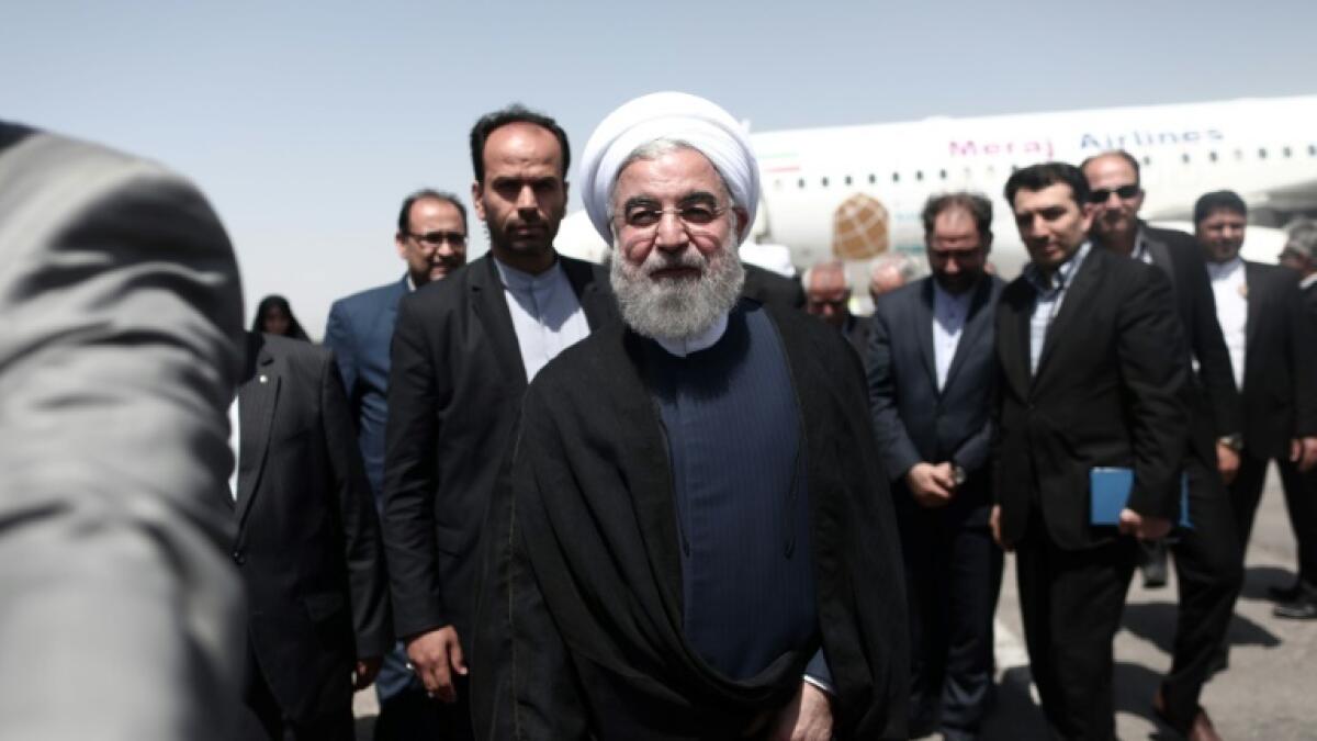 Iran President Rouhani leading in election 
