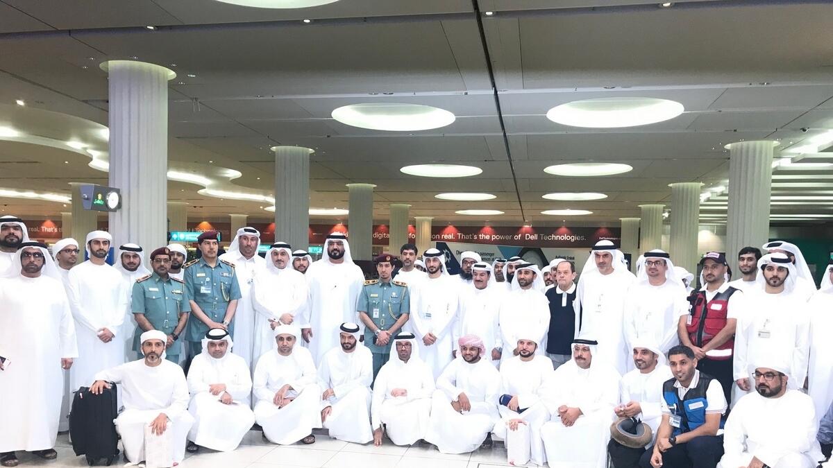 1,000 gift packs distributed among Haj pilgrims at Dubai airport