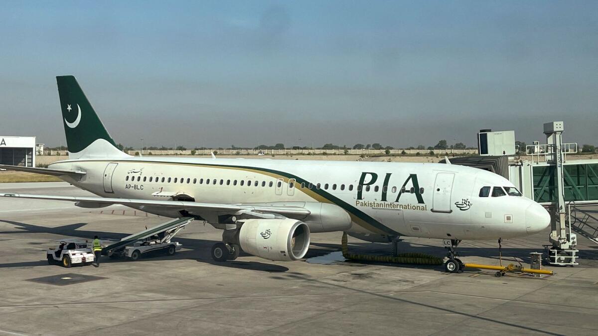 A Pakistan International Airlines (PIA) passenger plane at Islamabad International Airport. — Reuters file
