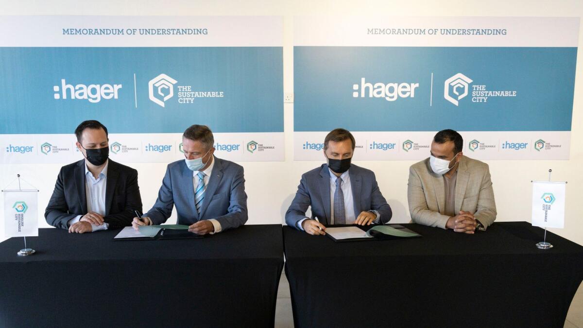 The pilot programme is part of an ongoing partnership with Hager Group