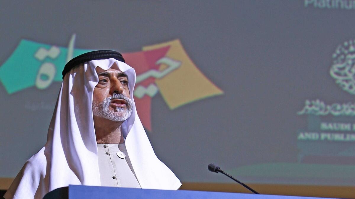Sheikh Nahyan bin Mubarak Al Nahyan, Minister of Tolerance.- Photo by Shihab