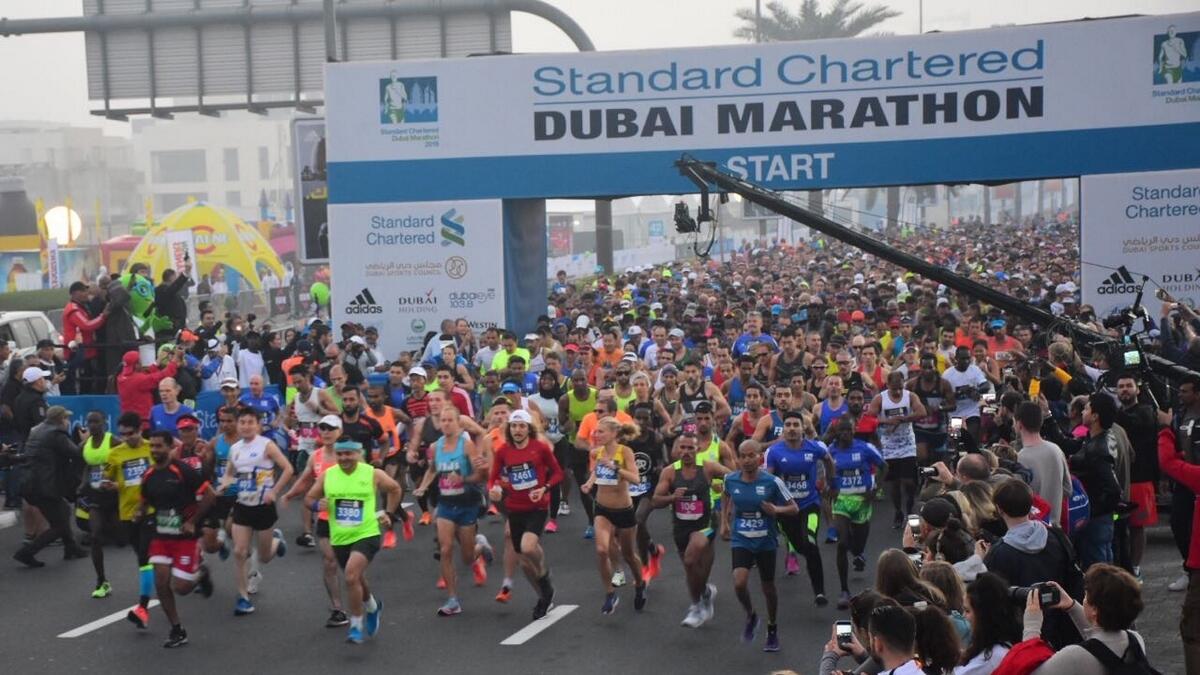 Dubai roads closed for Standard Chartered Marathon