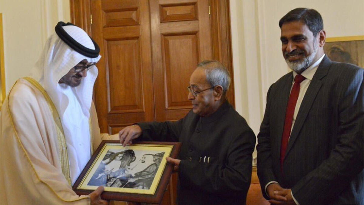 Indian president hails elevation of India-UAE ties