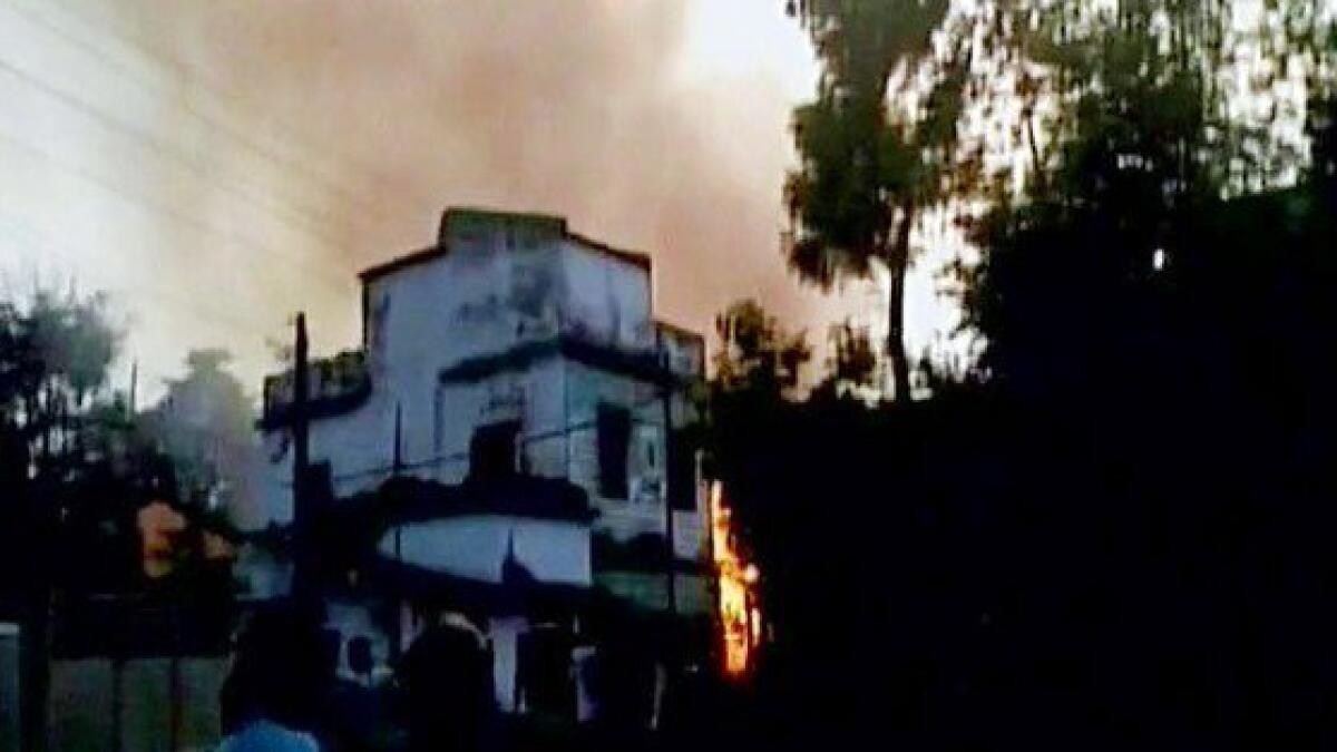 Blast at Indian fireworks factory kills nine