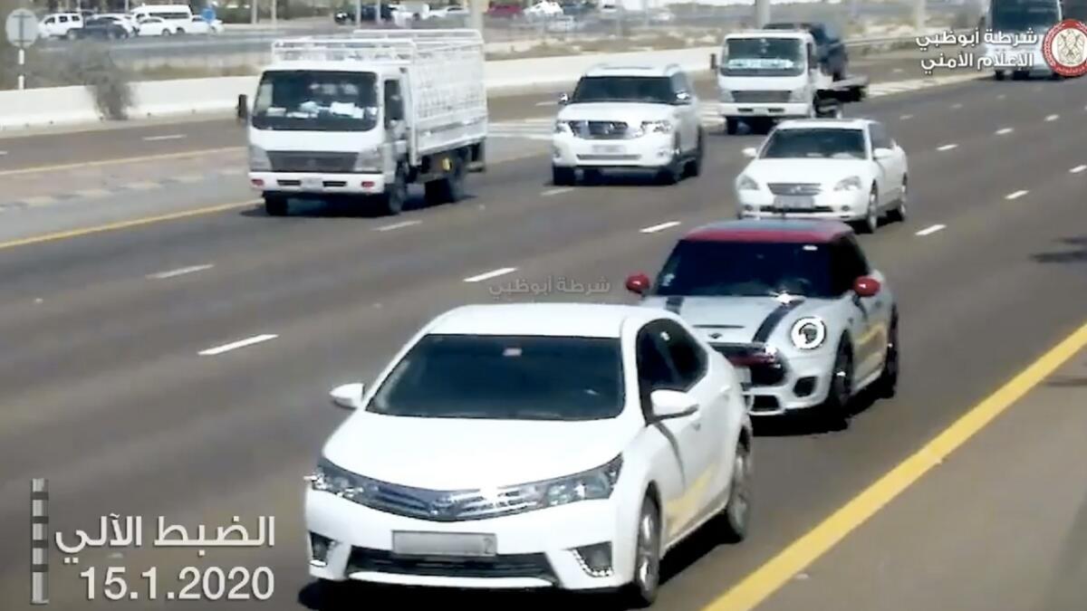 'The campaign is intended to reduce the negative behaviors committed by some drivers who are tailgating others and confusing them through forcing them to get off their path, which is a very dangerous act which causes serious traffic accidents.'