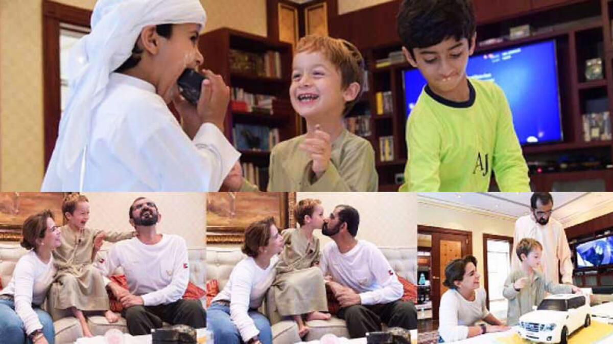 Photos: Shaikh Mohammed celebrates son Zayeds birthday