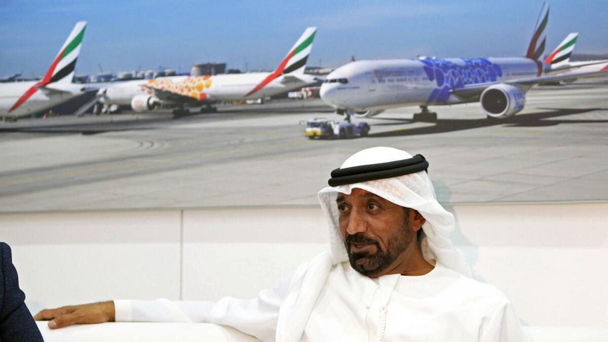 Sheikh Ahmed bin Saeed Al Maktoum, President of the Dubai Civil Aviation Authority, Chairman of Emirates airline and Chief Executive of Emirates Group, said  Dubai International Airport (DXB) is set to return to full operational capacity by next week with the reopening of Concourse A. — File photo