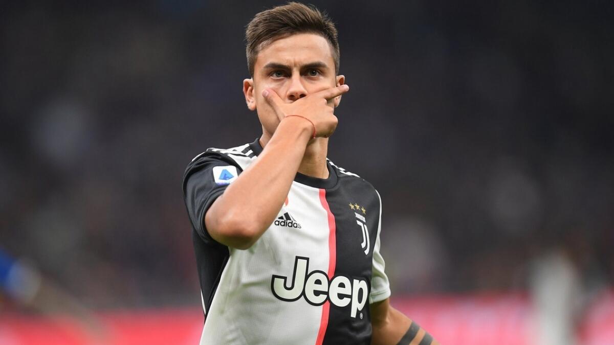 Juventus striker Dybala only recently recovered from the coronavirus